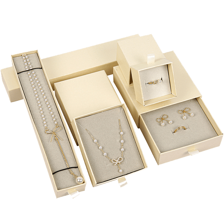 Rectangular jewelry box available in several shapes and sizes
